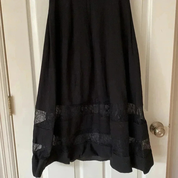 AIDAN MATTOX Spaghetti Strap Below The Knee Party Fit + Flare Dress - Picture 8 of 10